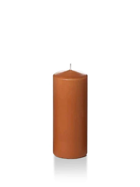 Yummi 2.25x5" Pillar Candle - Toffee